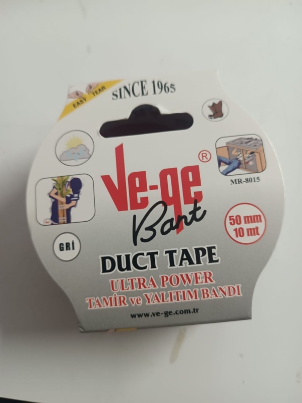 VE GE DUCT TAPE ULTRA POWER TAMİR VE YALITIM BANTI 50MMX10MT