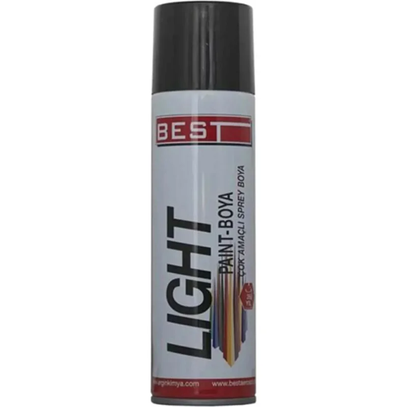 BEST SPREY BOYA LİGHT SİYAH 250 ML