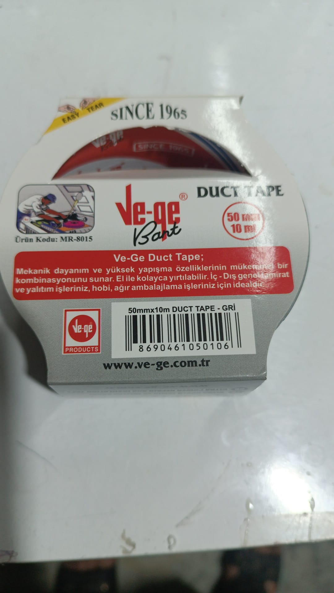 VE GE DUCT TAPE ULTRA POWER TAMİR VE YALITIM BANTI 50MMX10MT