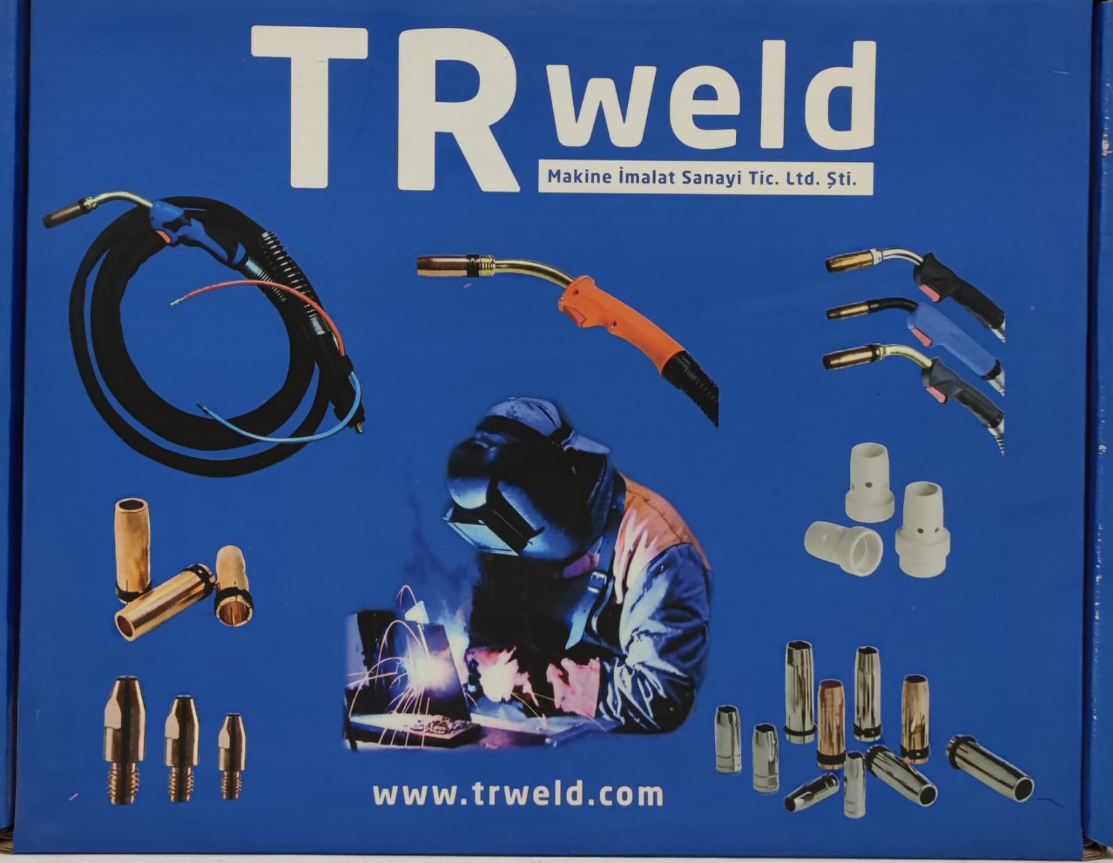 TR WELD MIG TORÇ WP17 TIG 4 M