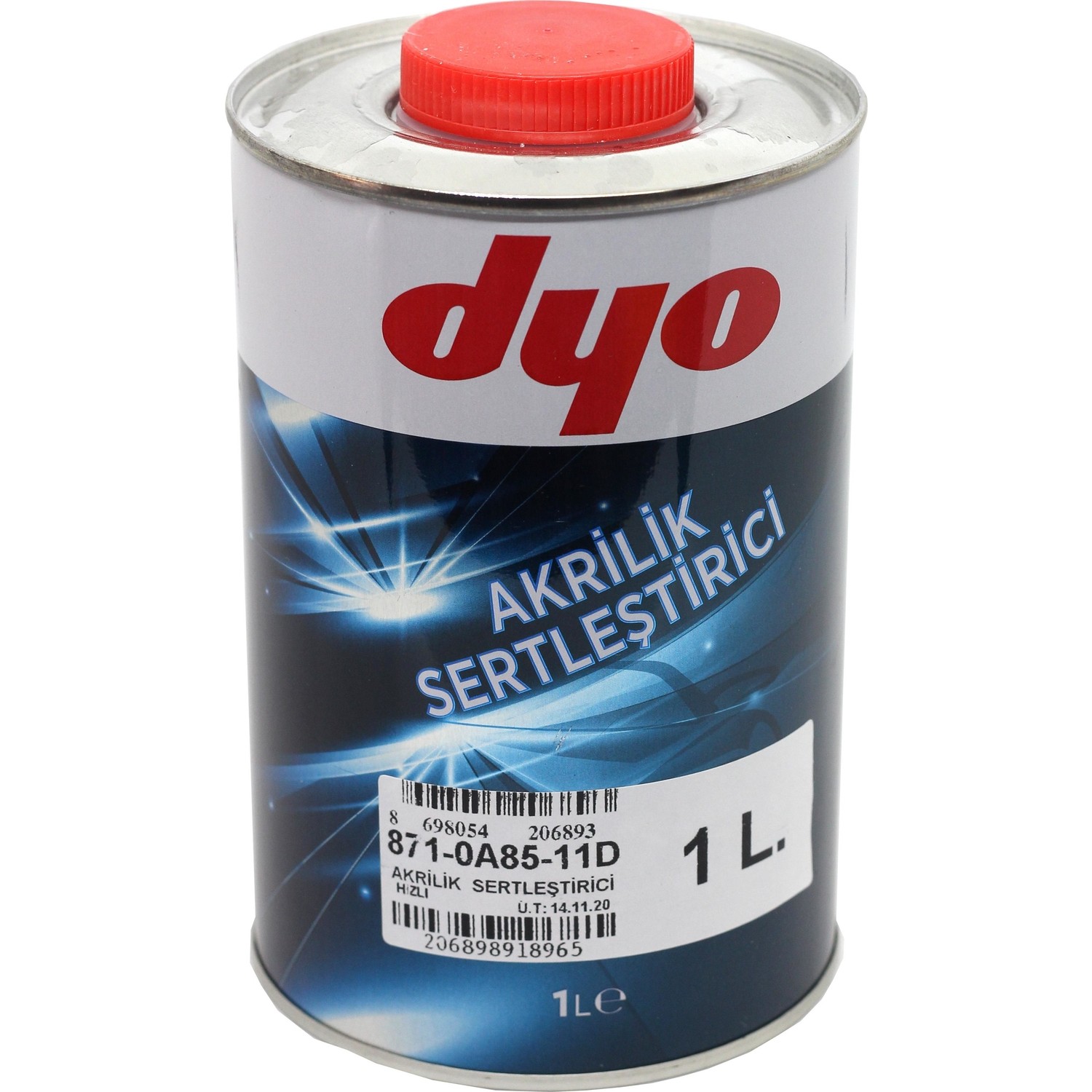 DYO AKRİLİK SERTLEŞTİRİCİ HIZLI 871-OA85-11D 1 LT